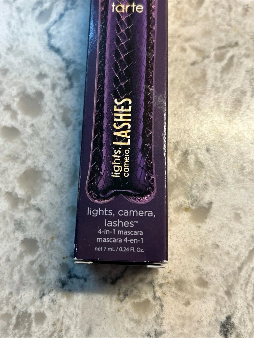 Tarte Lights Camera Lashes Mascara ~ .24 Oz Full Size ~ BLACK New